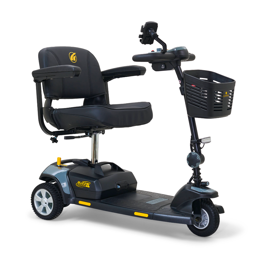 Golden Tech GB121 Buzzaround XL 3-Wheel Mobility Scooter - primehubstore.shop Mobility Scooters