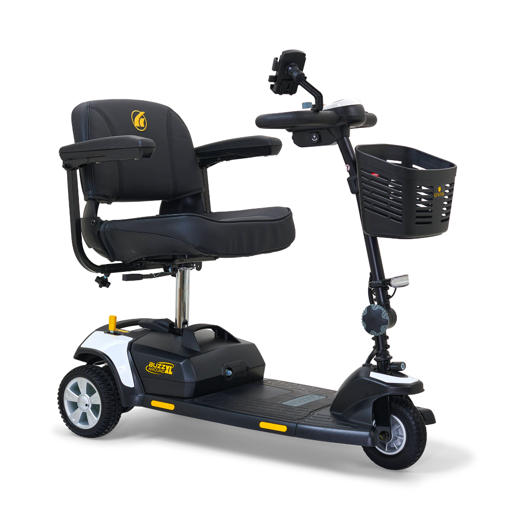 Golden Tech GB121 Buzzaround XL 3-Wheel Mobility Scooter - primehubstore.shop Mobility Scooters