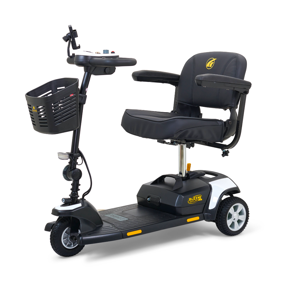 Golden Tech GB121 Buzzaround XL 3-Wheel Mobility Scooter - primehubstore.shop Mobility Scooters