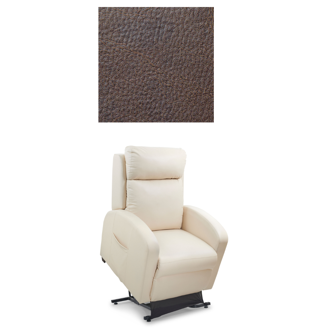 Golden Tech EZ Sleeper PR763 Slim Recliner with Assisted Lift - Bourbon