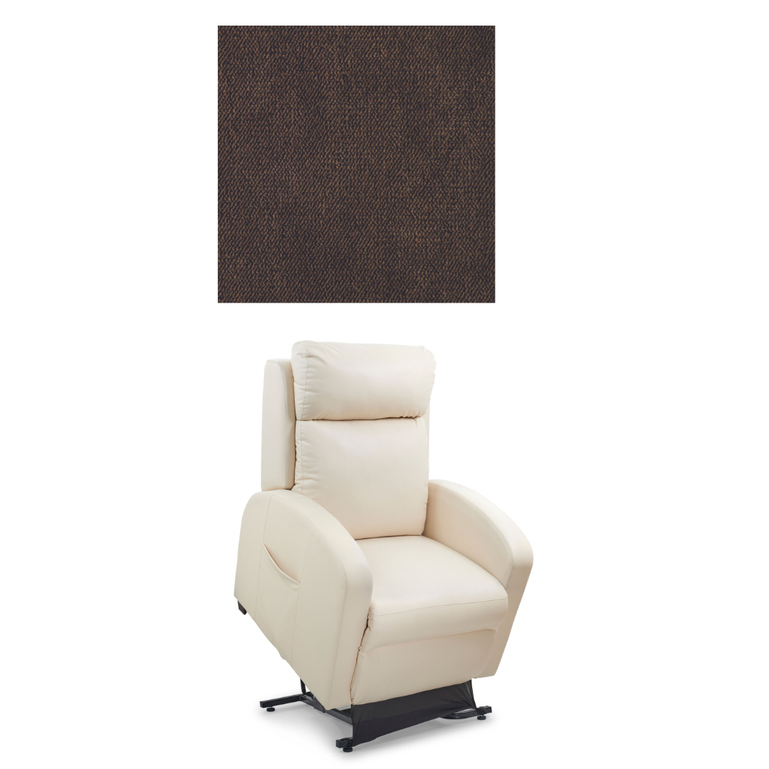 Golden Tech PR763 EZ Sleeper Slim Recliner with Assisted Lift - Brisa Coffee Bean - primehubstore.shop Recliners