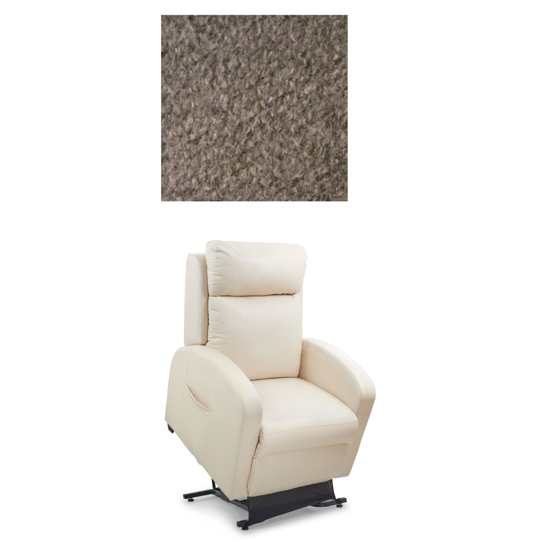 Golden Tech EZ Sleeper PR763 Slim Recliner with Assisted Lift - Shale