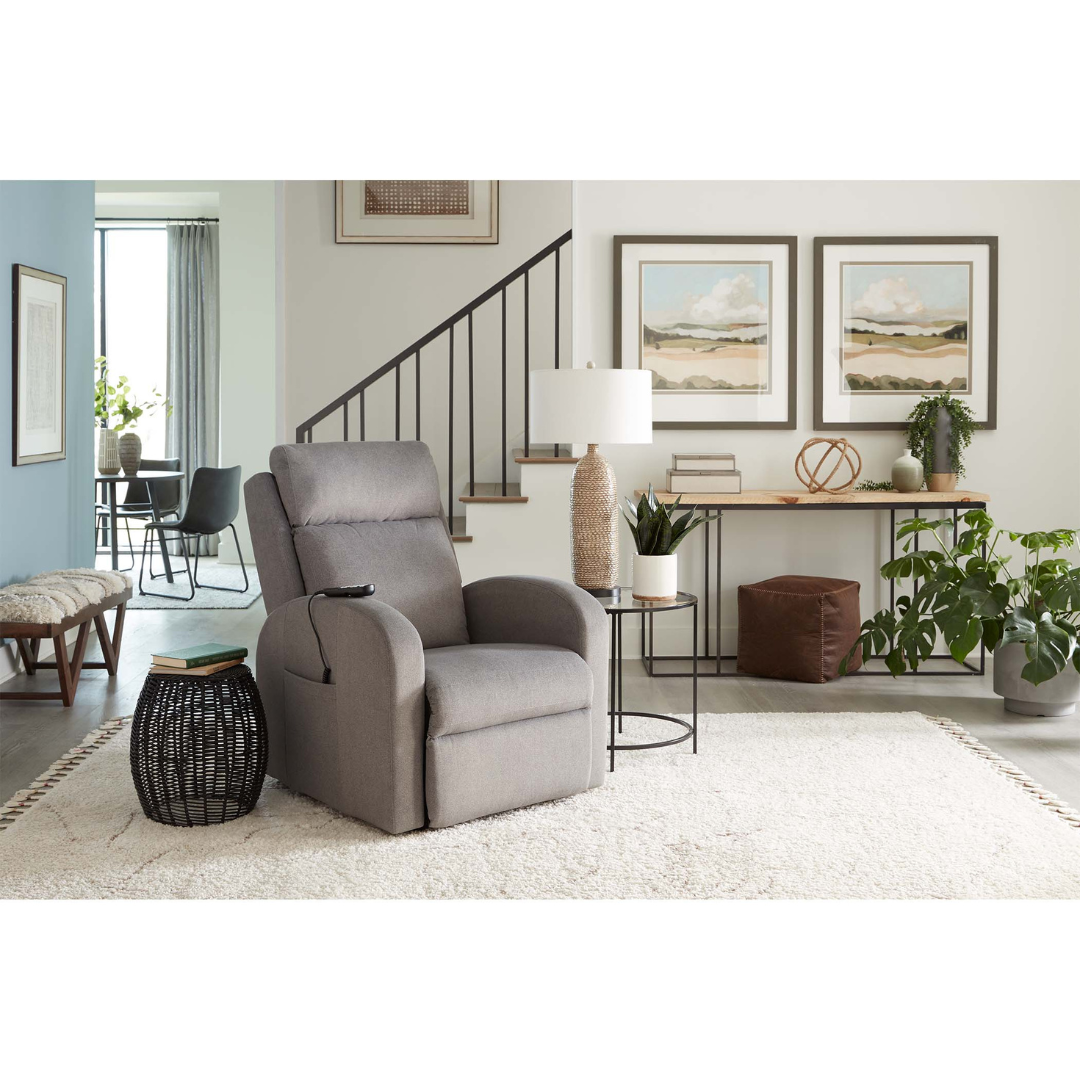 Golden Tech PR763 EZ Sleeper Slim Recliner with Assisted Lift - Brisa Coffee Bean - primehubstore.shop Recliners