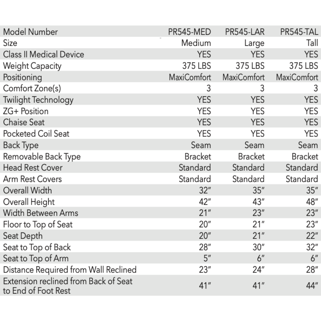 Golden Tech PR545 Recliner with Assisted Lift - Twilight & MaxiComfort Positioning - primehubstore.shop Recliners