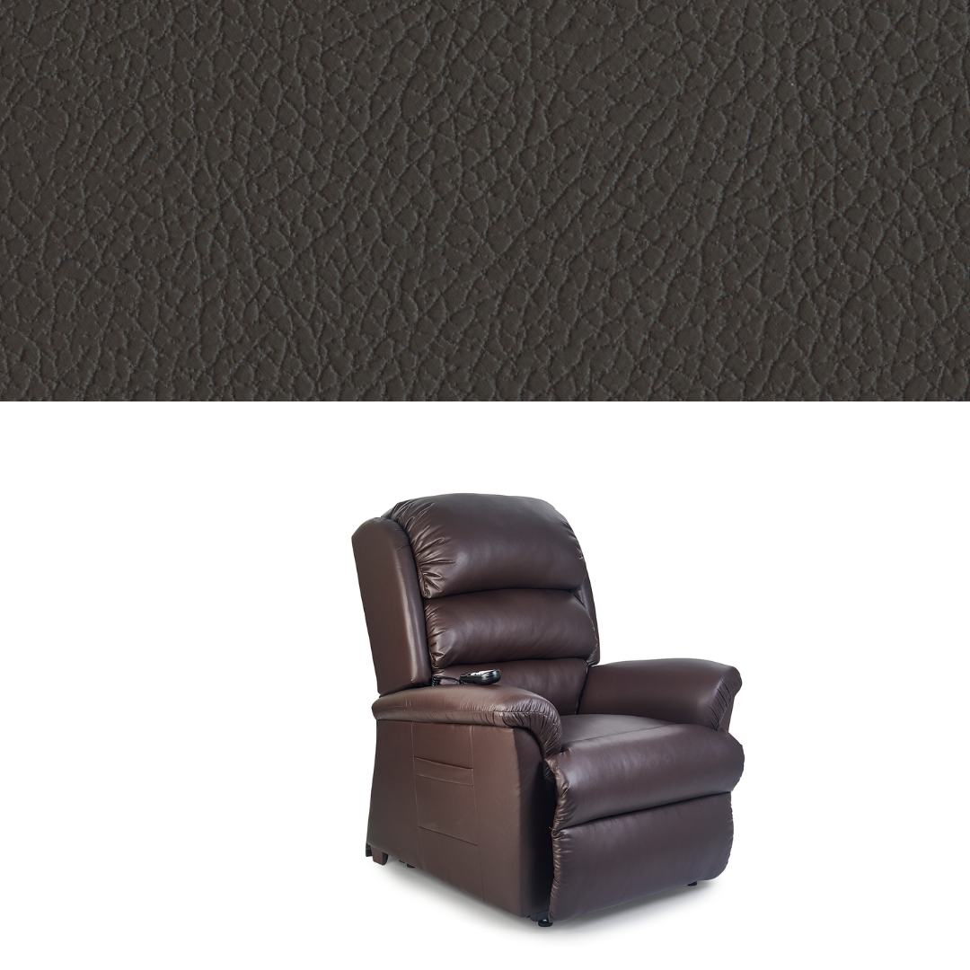 Golden Tech PR766 Relaxer MaxiComfort® Ultimate Recliner with Assisted Lift - Small - Black Onyx