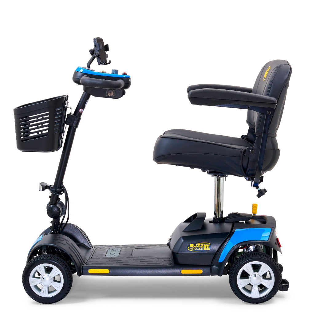 Golden Tech GB124 Buzzaround XL 4-Wheel Long Range Mobility Scooter - primehubstore.shop Mobility Scooters