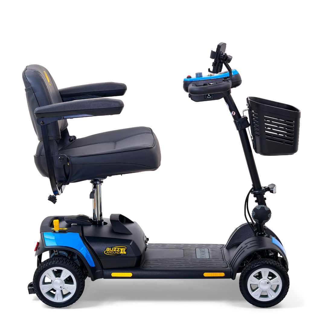 Golden Tech GB124 Buzzaround XL 4-Wheel Long Range Mobility Scooter - primehubstore.shop Mobility Scooters