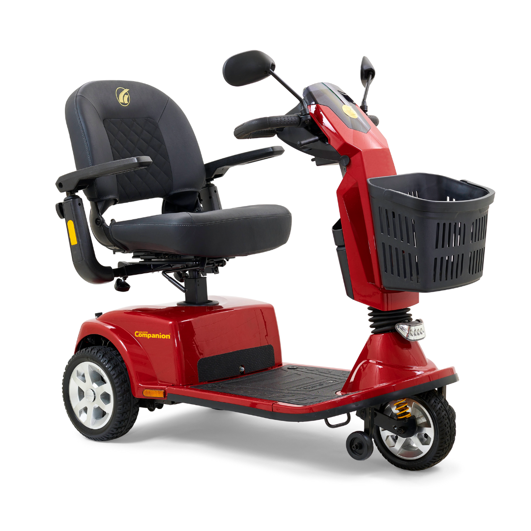 Golden Tech GC340C Companion Luxury 3 Wheel Full Size Scooter - primehubstore.shop Scooters