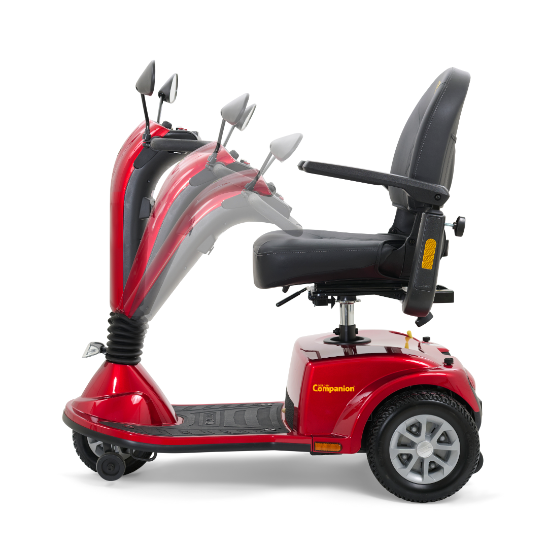 Golden Tech GC340C Companion Luxury 3 Wheel Full Size Scooter - primehubstore.shop Scooters