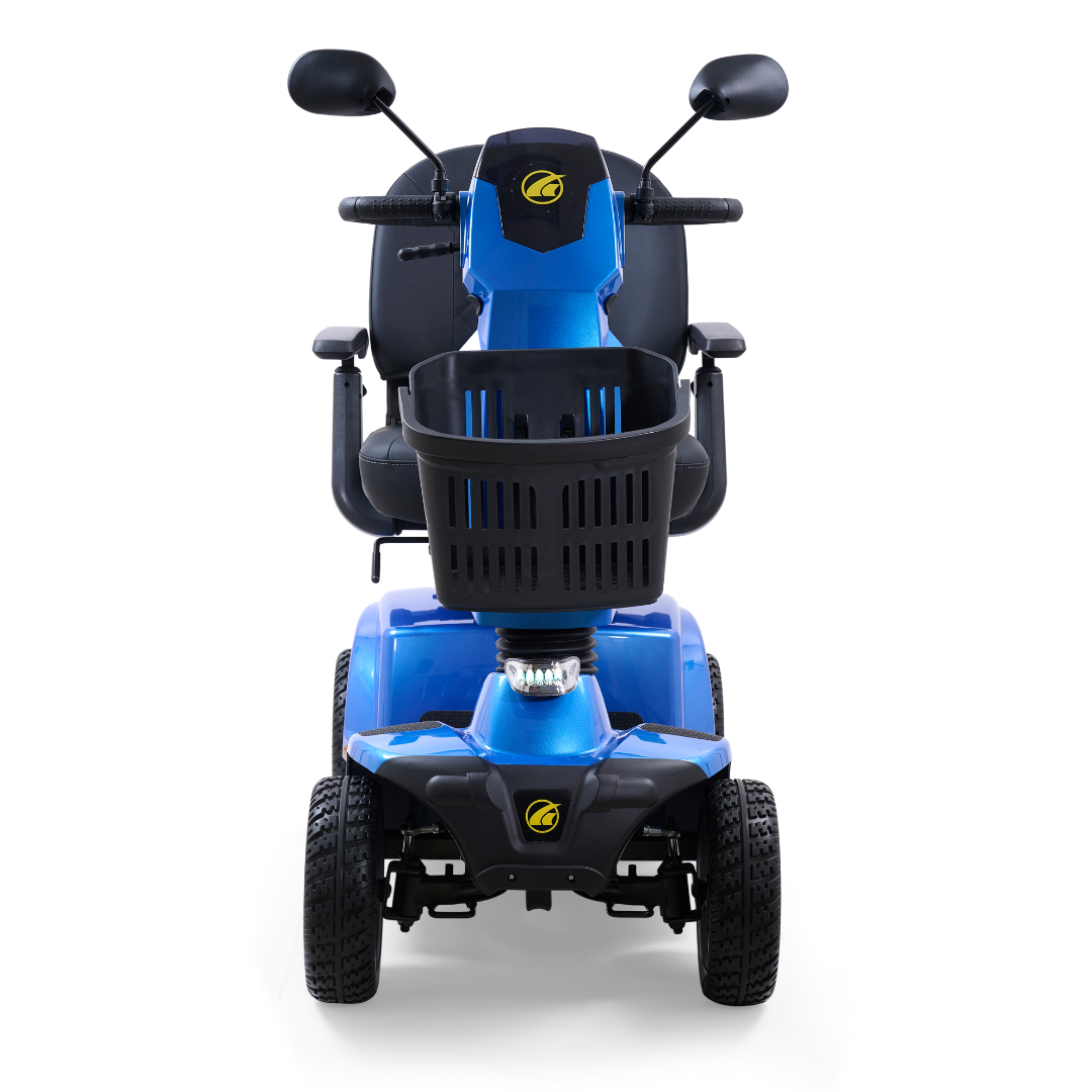 Golden Technologies GC440 Companion 4-Wheel Luxury Full Size Scooters - Blue front