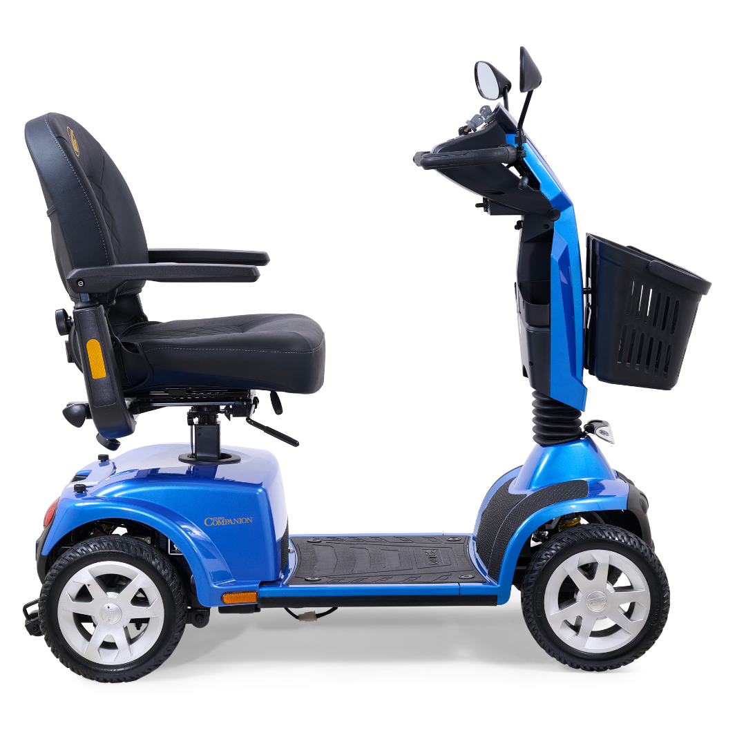 Golden Technologies GC440 Companion 4-Wheel Luxury Full Size Scooters - Blue right