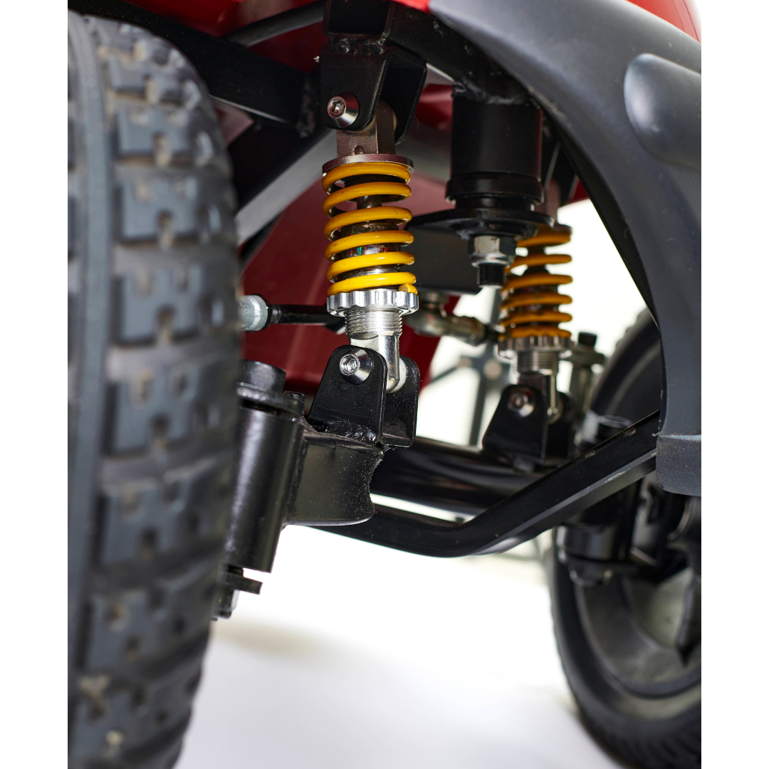 Golden Technologies GC440 Companion 4-Wheel Luxury Full Size Scooters - suspensions
