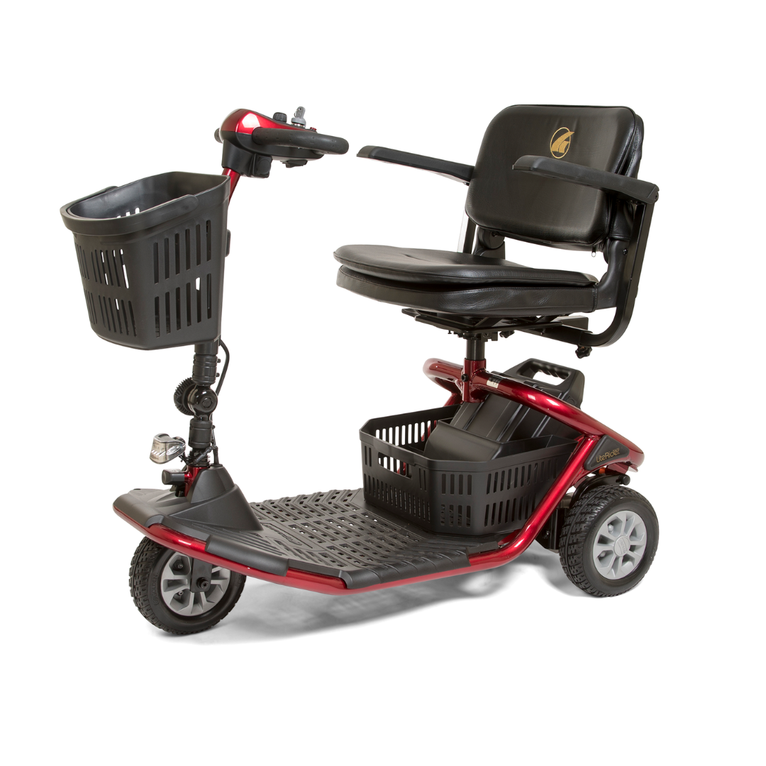 Golden Tech GL111D LiteRider Lightweight 3 Wheel Travel Scooters - primehubstore.shop Scooters