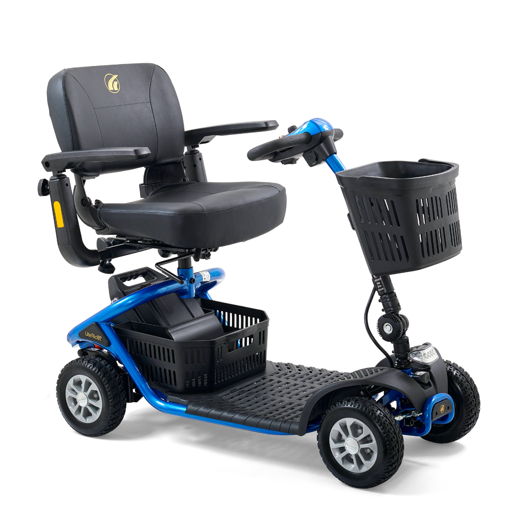 Golden Tech GL141D LiteRider – Lightweight 4 Wheels Travel Scooter - primehubstore.shop Scooters