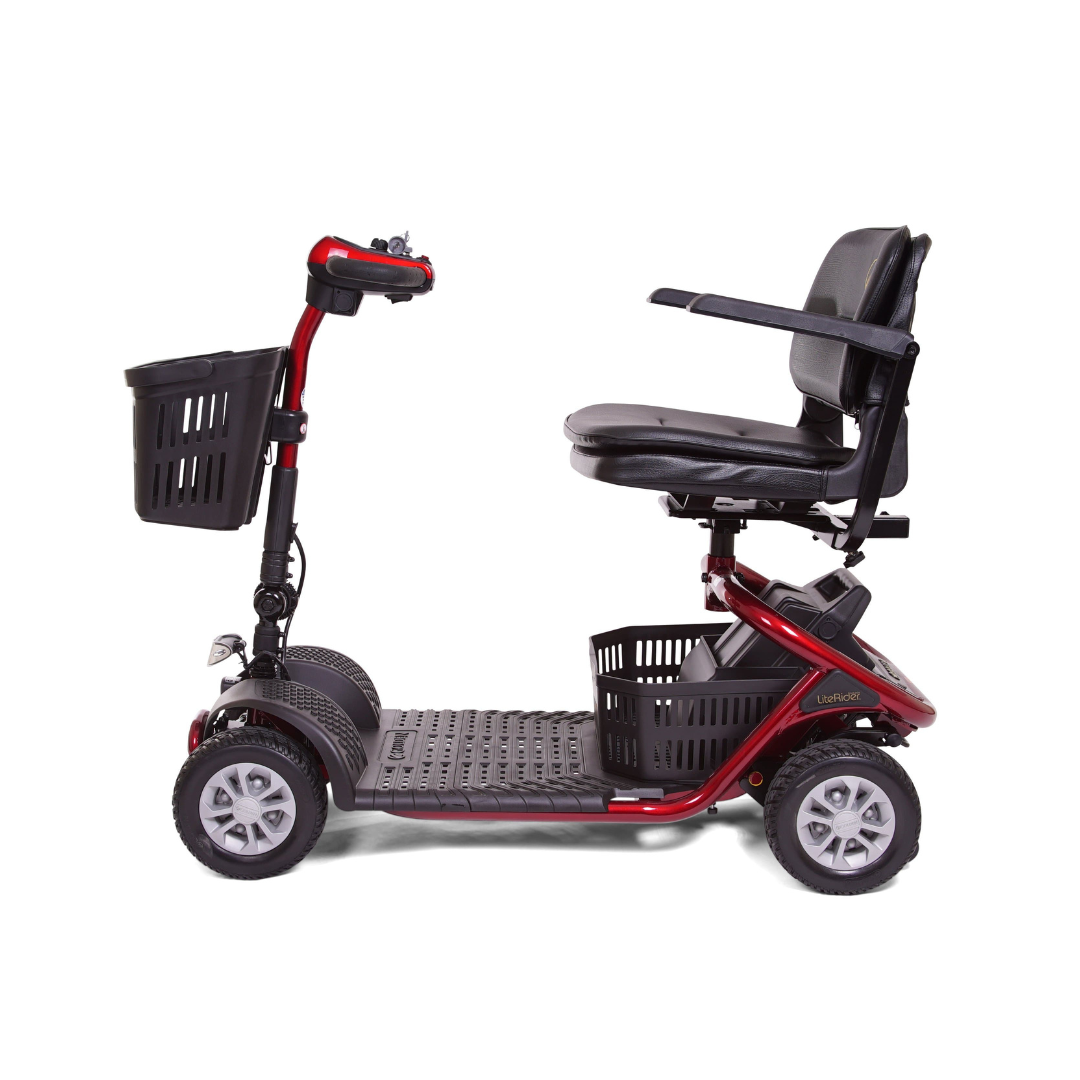 Golden Tech GL141D LiteRider – Lightweight 4 Wheels Travel Scooter - primehubstore.shop Scooters