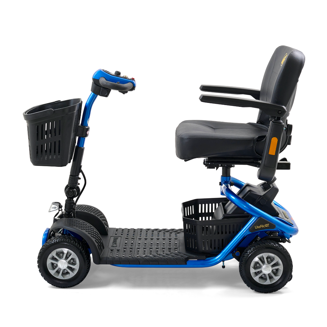 Golden Tech GL141D LiteRider – Lightweight 4 Wheels Travel Scooter - primehubstore.shop Scooters