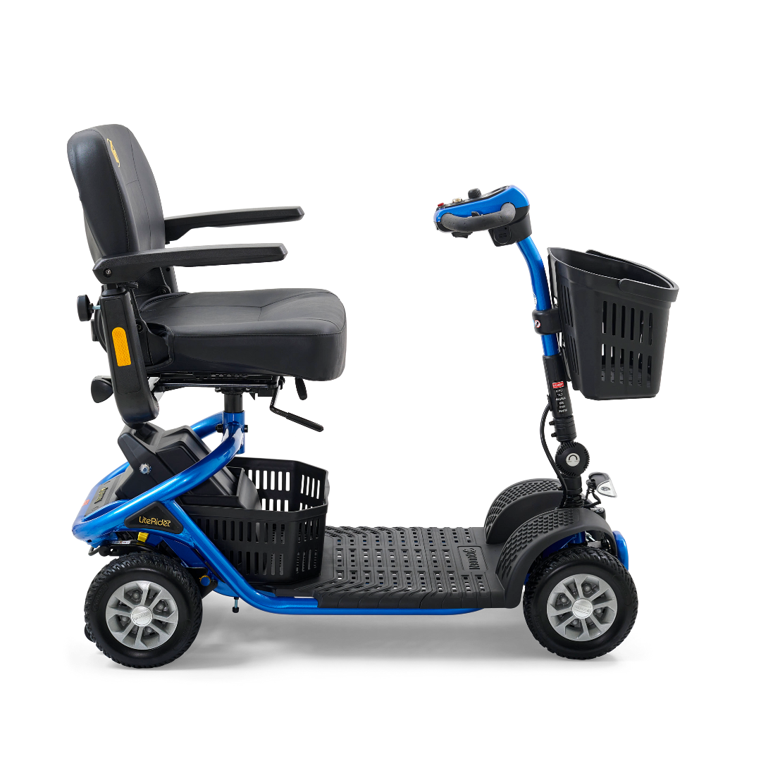 Golden Tech GL141D LiteRider – Lightweight 4 Wheels Travel Scooter - primehubstore.shop Scooters