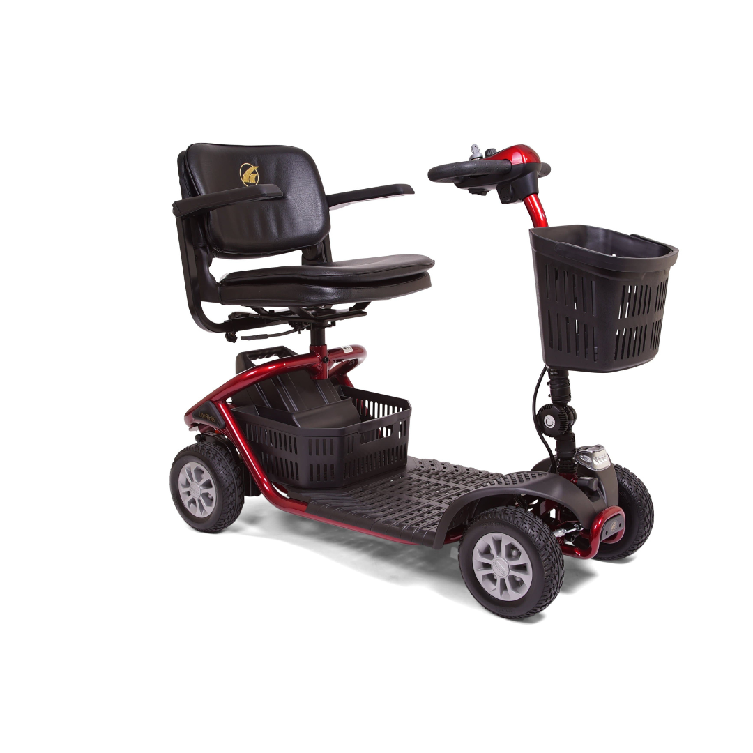 Golden Tech GL141D LiteRider – Lightweight 4 Wheels Travel Scooter - primehubstore.shop Scooters