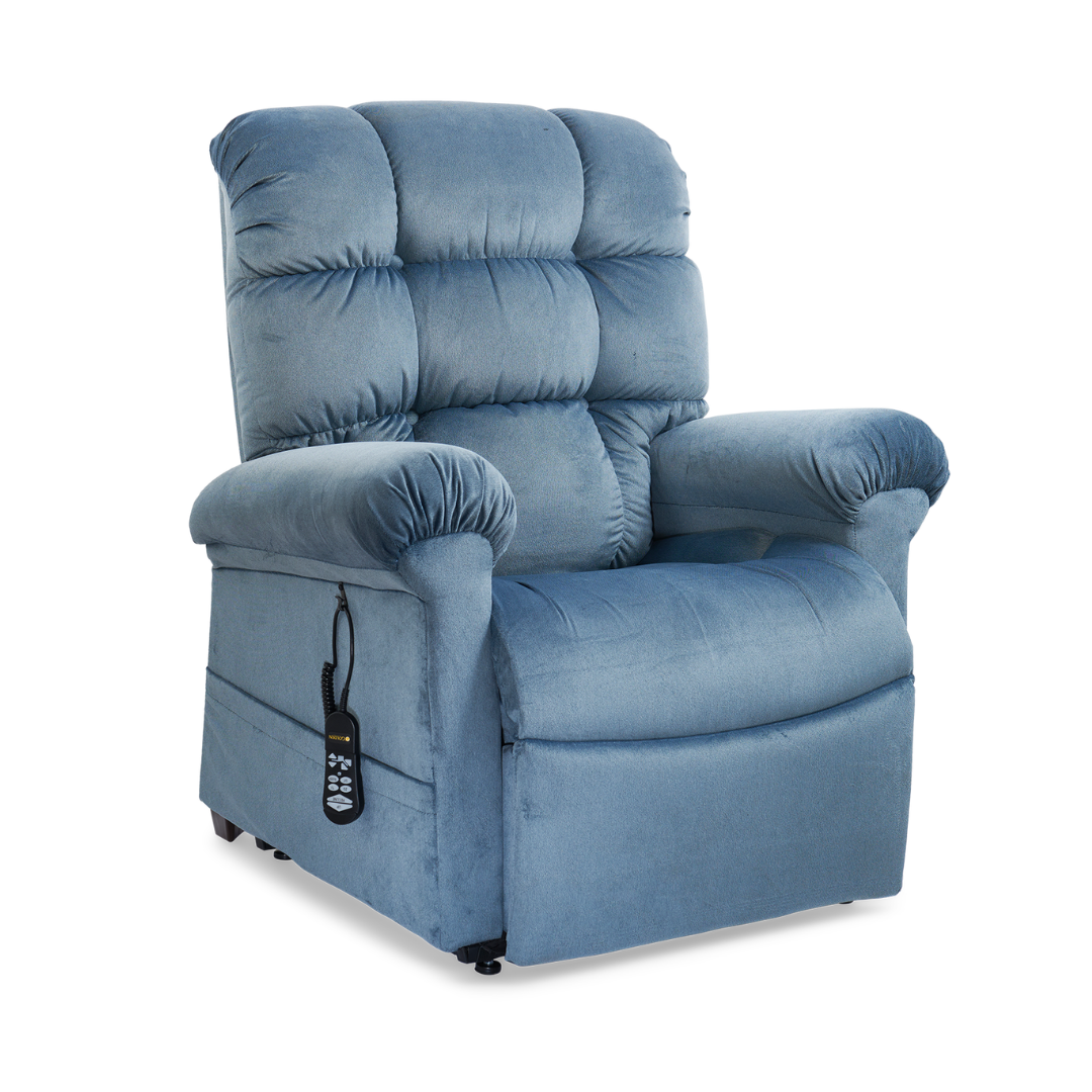 Golden Tech PR510 MaxiComfort Cloud Series Extra Wide Assisted Lift Chair Recliner - primehubstore.shop Recliners