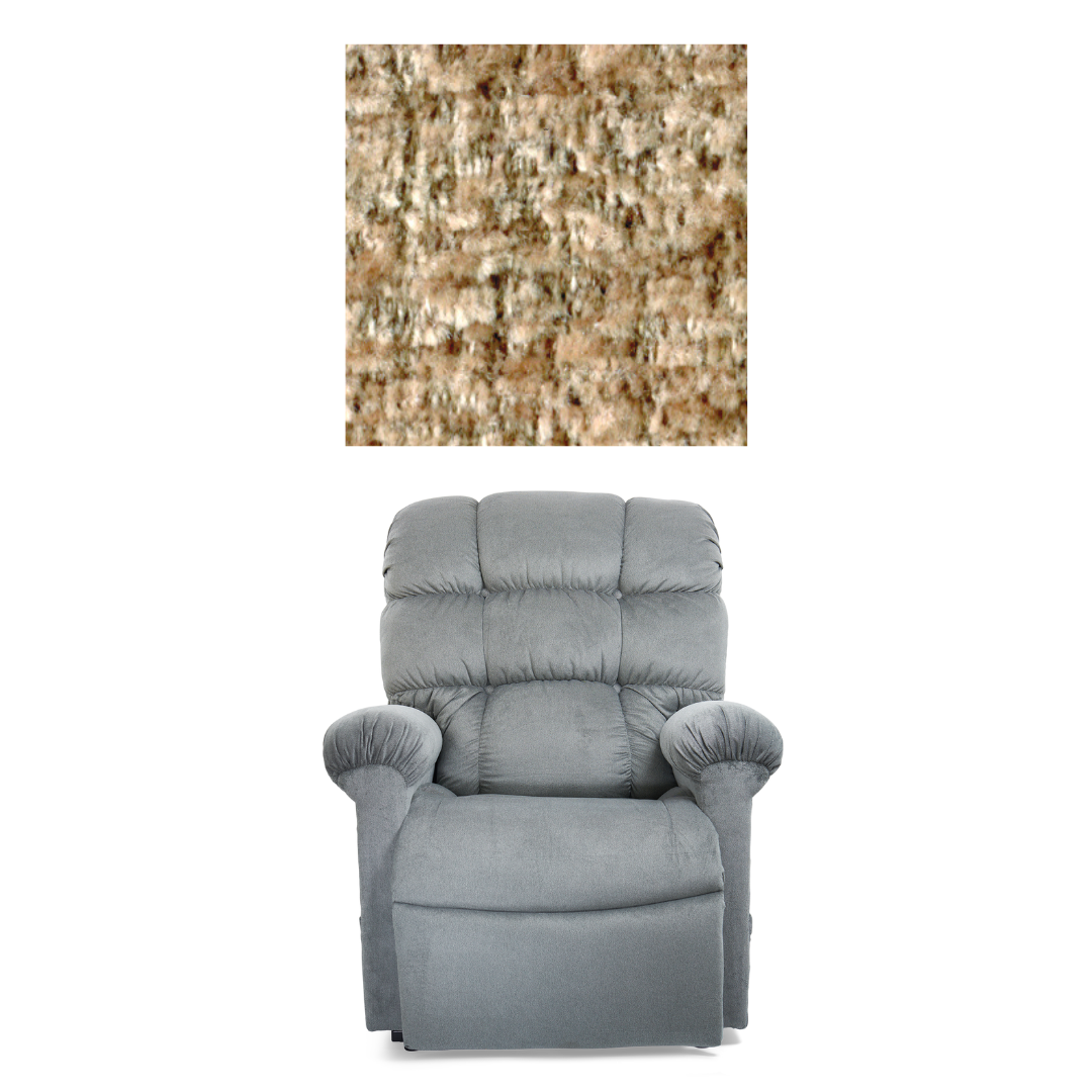 Golden Technologies PR510 MaxiComfort Cloud Series Extra Wide Assisted Lift Chair Recliner - primehubstore.shop Recliners