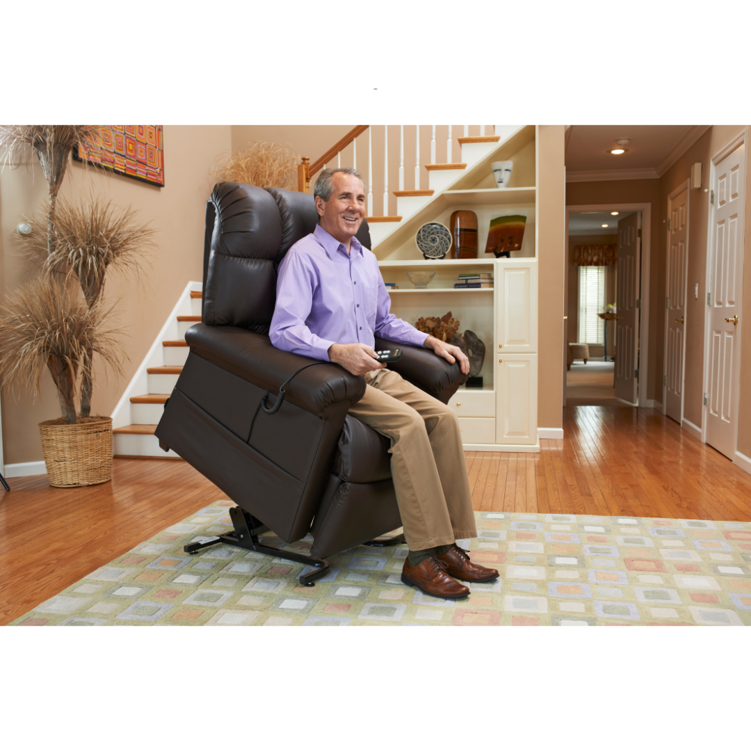Golden Tech PR510 MaxiComfort Cloud Series Extra Wide Assisted Lift Chair Recliner - primehubstore.shop Recliners
