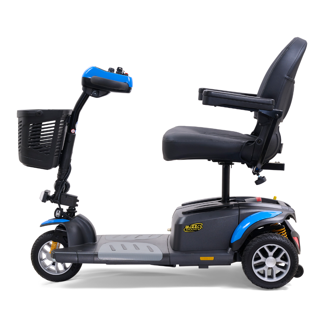 Golden Tech GB118D BuzzAround EX Extreme 3-Wheel Long Range Travel Scooter - primehubstore.shop Scooters