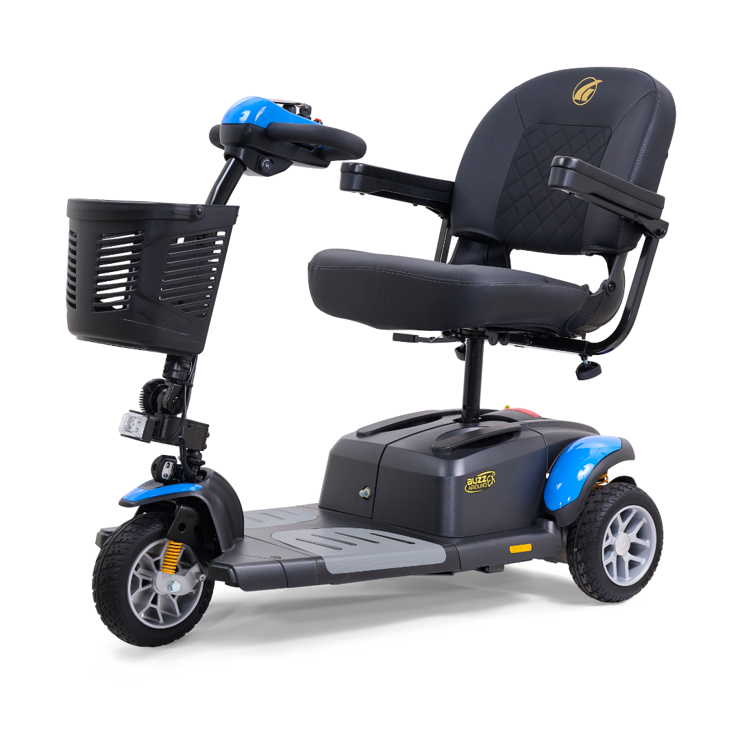 Golden Tech GB118D BuzzAround EX Extreme 3-Wheel Long Range Travel Scooter - primehubstore.shop Scooters