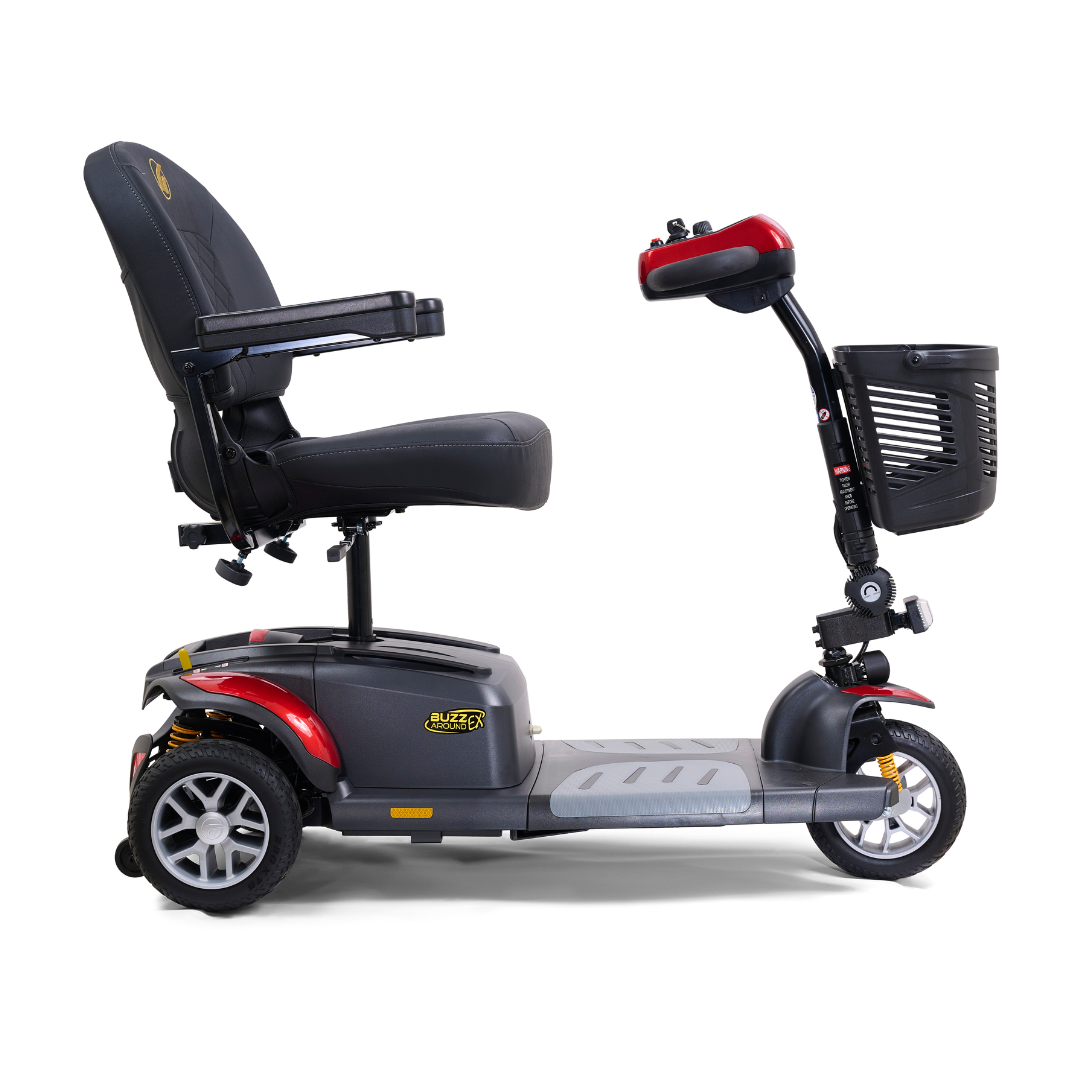 Golden Tech GB118D BuzzAround EX Extreme 3-Wheel Long Range Travel Scooter - primehubstore.shop Scooters