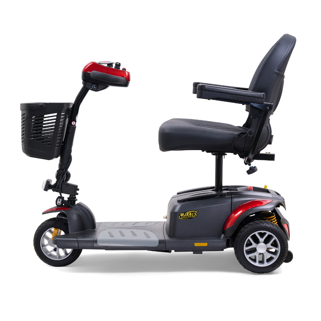Golden Tech GB118D BuzzAround EX Extreme 3-Wheel Long Range Travel Scooter - primehubstore.shop Scooters