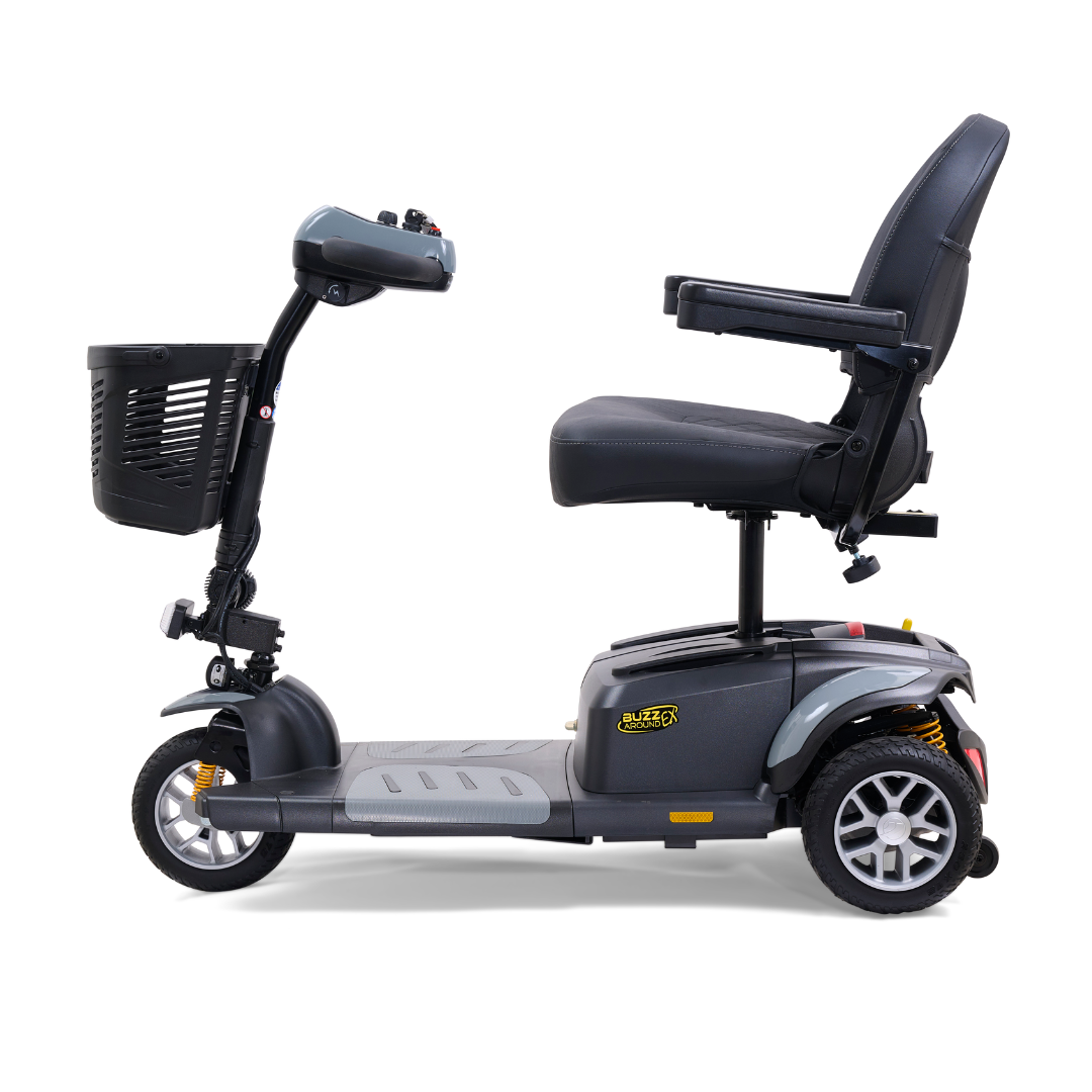 Golden Tech GB118D BuzzAround EX Extreme 3-Wheel Long Range Travel Scooter - primehubstore.shop Scooters
