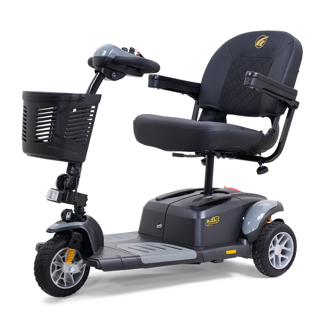 Golden Tech GB118D BuzzAround EX Extreme 3-Wheel Long Range Travel Scooter - primehubstore.shop Scooters