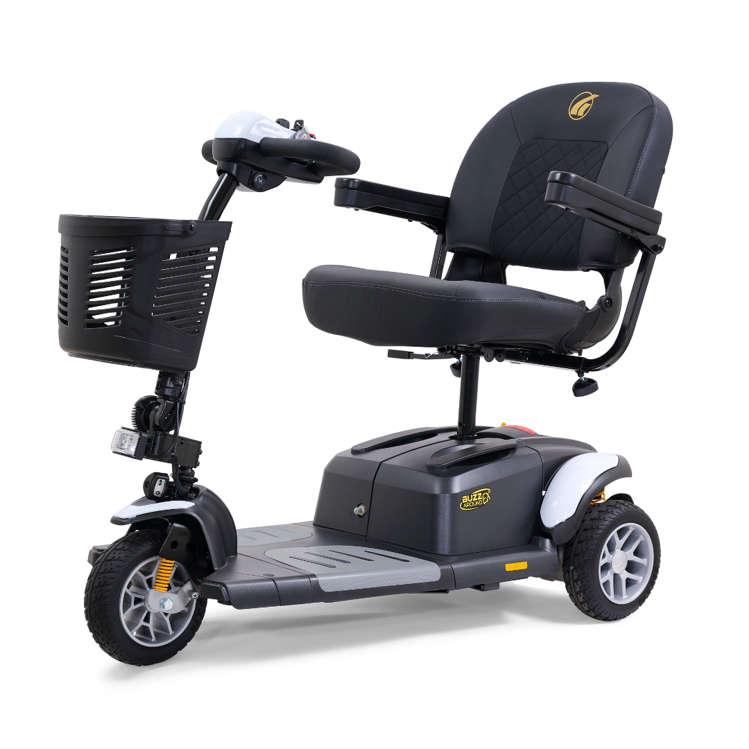 Golden Tech GB118D BuzzAround EX Extreme 3-Wheel Long Range Travel Scooter