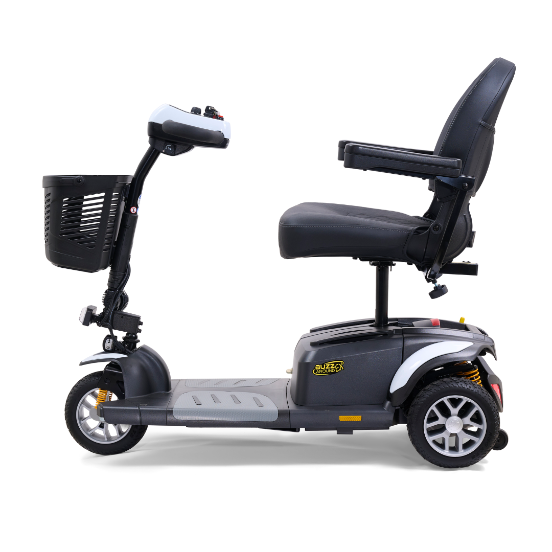 Golden Tech GB118D BuzzAround EX Extreme 3-Wheel Long Range Travel Scooter