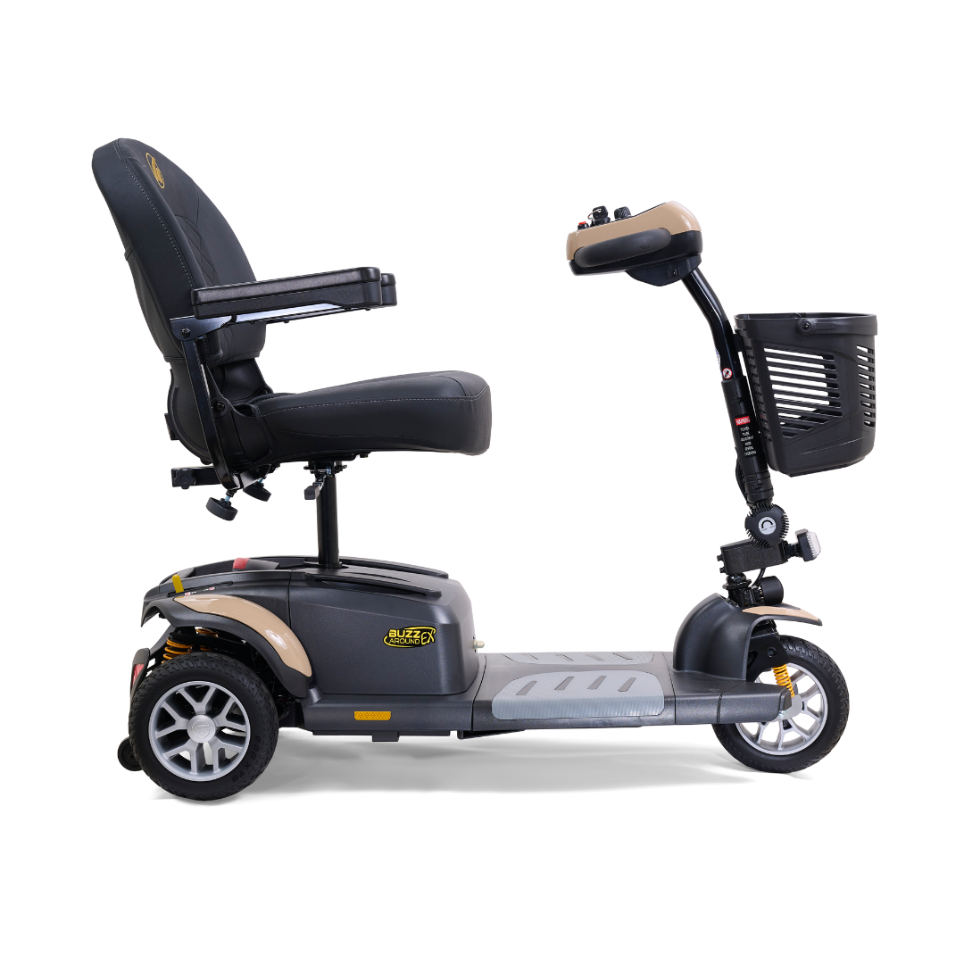 Golden Tech GB118D BuzzAround EX Extreme 3-Wheel Long Range Travel Scooter