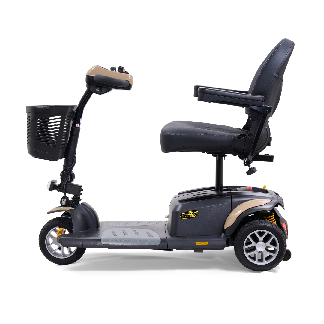 Golden Tech GB118D BuzzAround EX Extreme 3-Wheel Long Range Travel Scooter