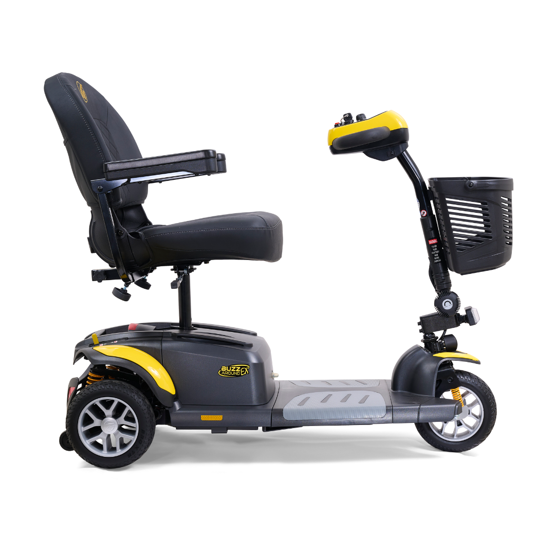 Golden Tech GB118D BuzzAround EX Extreme 3-Wheel Long Range Travel Scooter