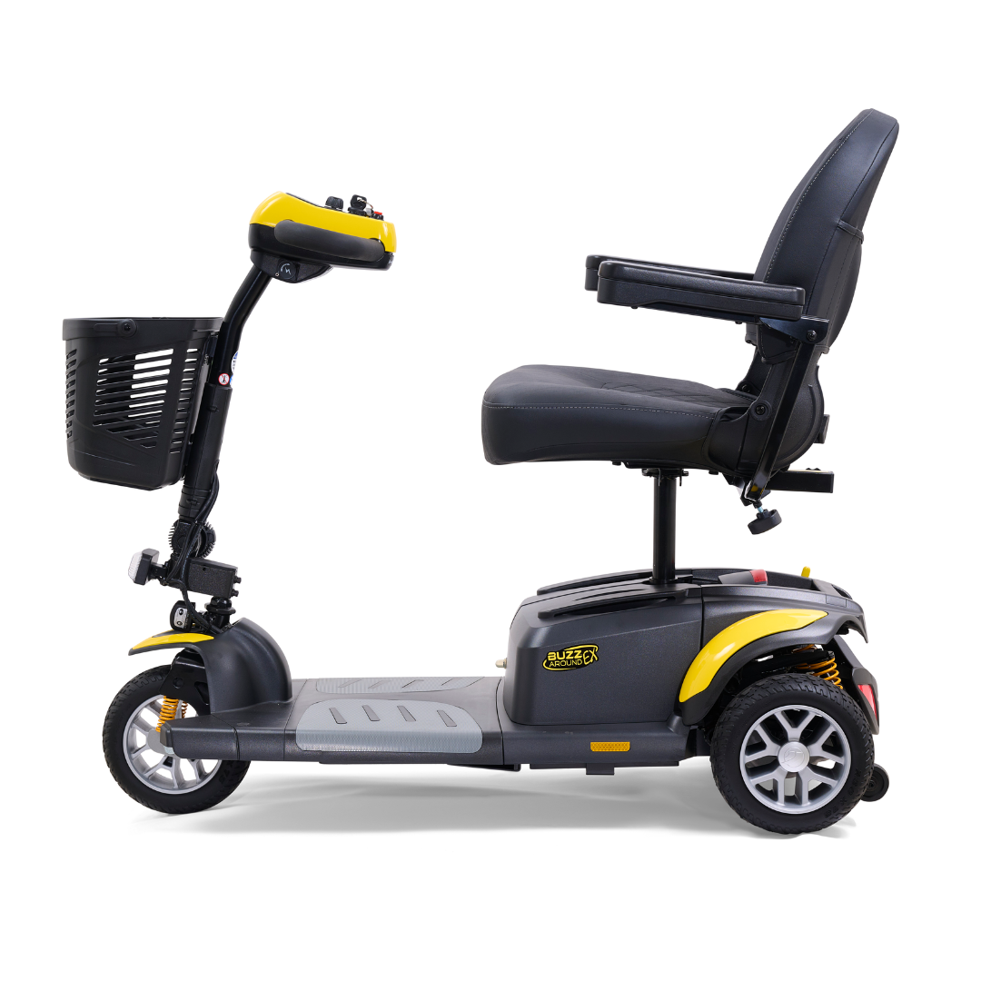 Golden Tech GB118D BuzzAround EX Extreme 3-Wheel Long Range Travel Scooter