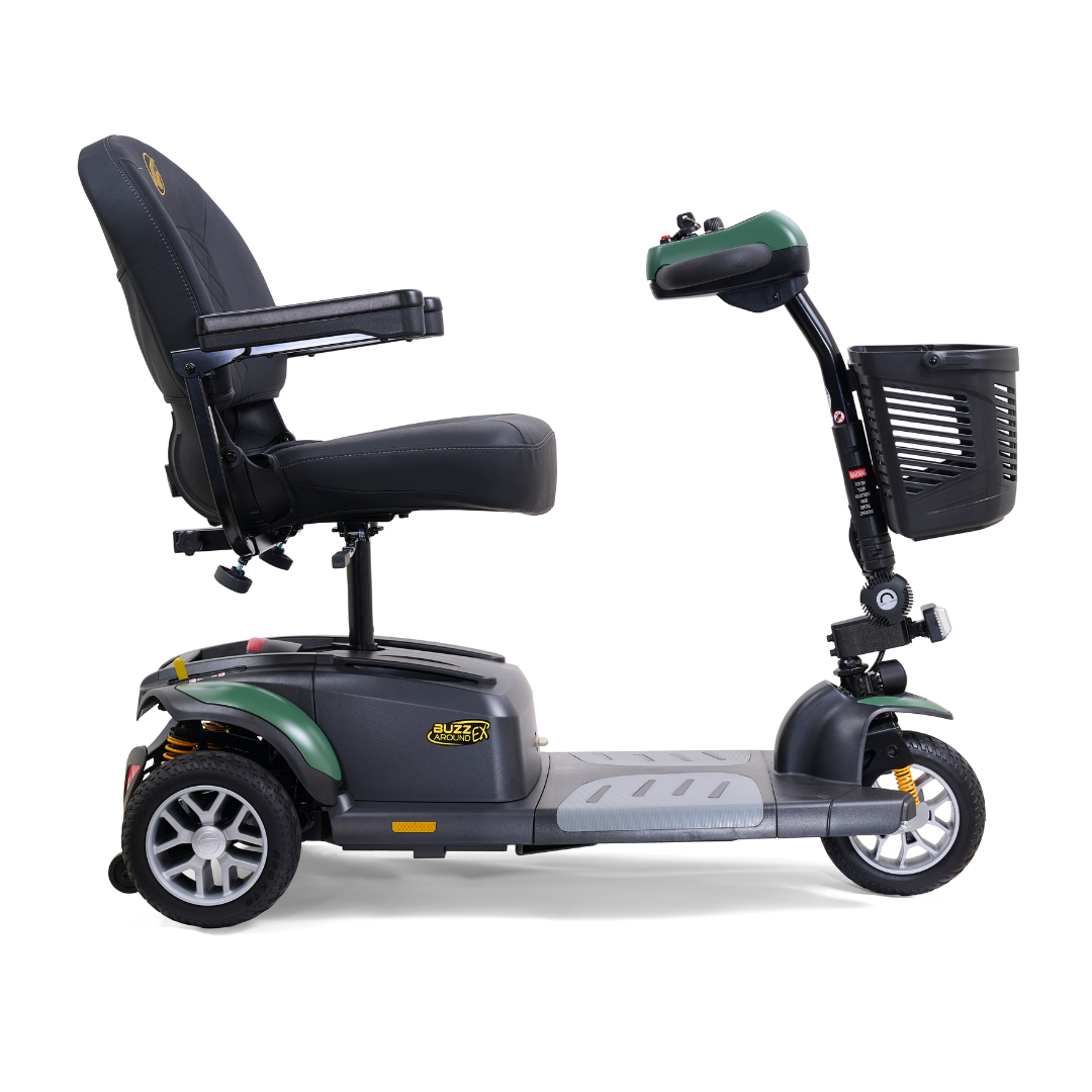 Golden Tech GB118D BuzzAround EX Extreme 3-Wheel Long Range Travel Scooter