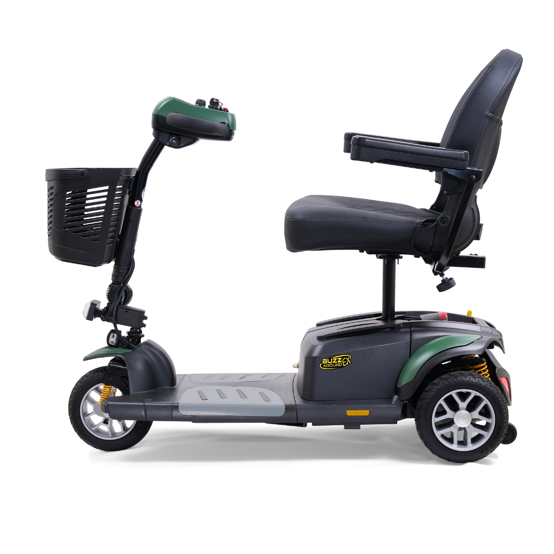 Golden Tech GB118D BuzzAround EX Extreme 3-Wheel Long Range Travel Scooter