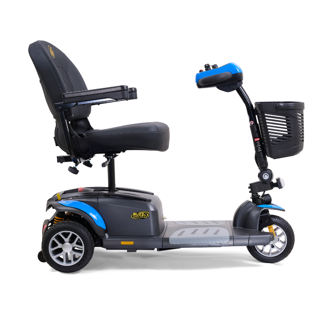 Golden Tech GB118D BuzzAround EX Extreme 3-Wheel Long Range Travel Scooter - primehubstore.shop Scooters