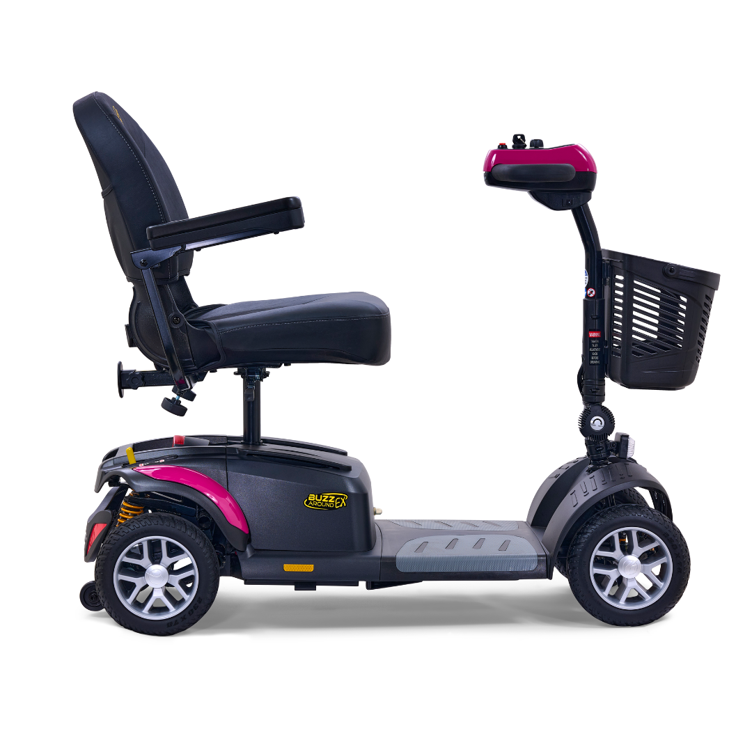 Golden Tech GB148D BuzzAround EX Extreme 4-Wheel Heavy Duty Long Range Travel Scooter