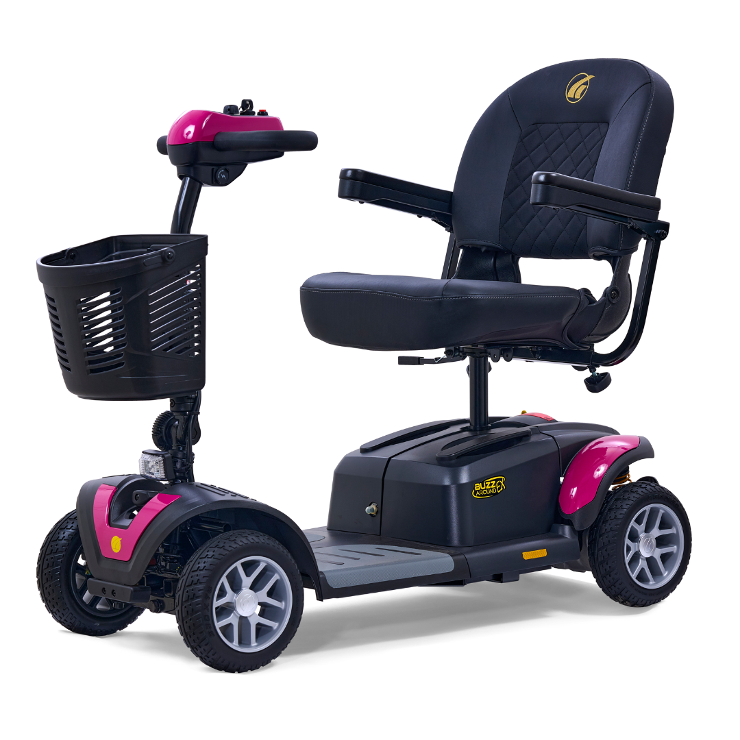 Golden Tech GB148D BuzzAround EX Extreme 4-Wheel Heavy Duty Long Range Travel Scooter