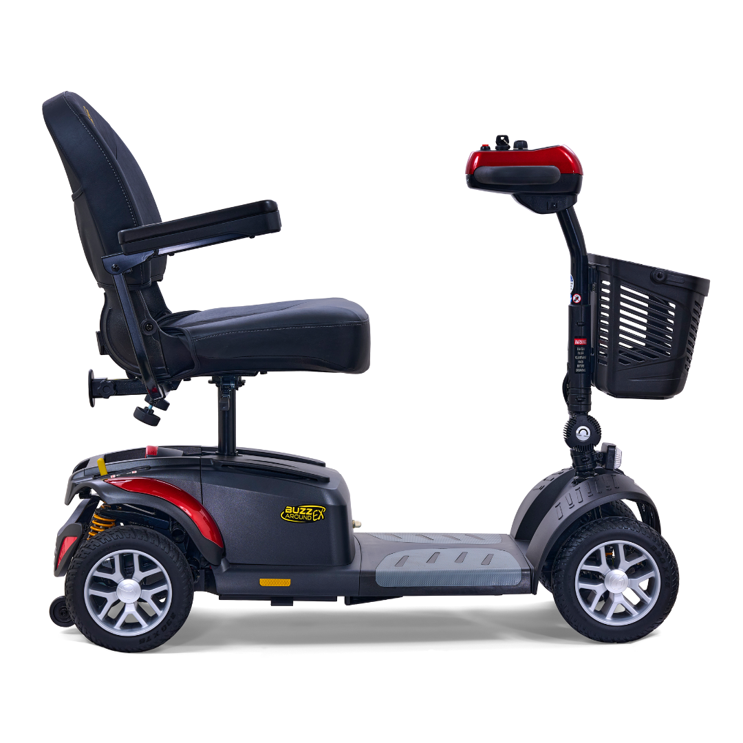 Golden Tech GB148D BuzzAround EX Extreme 4-Wheel Heavy Duty Long Range Travel Scooter - primehubstore.shop Scooters