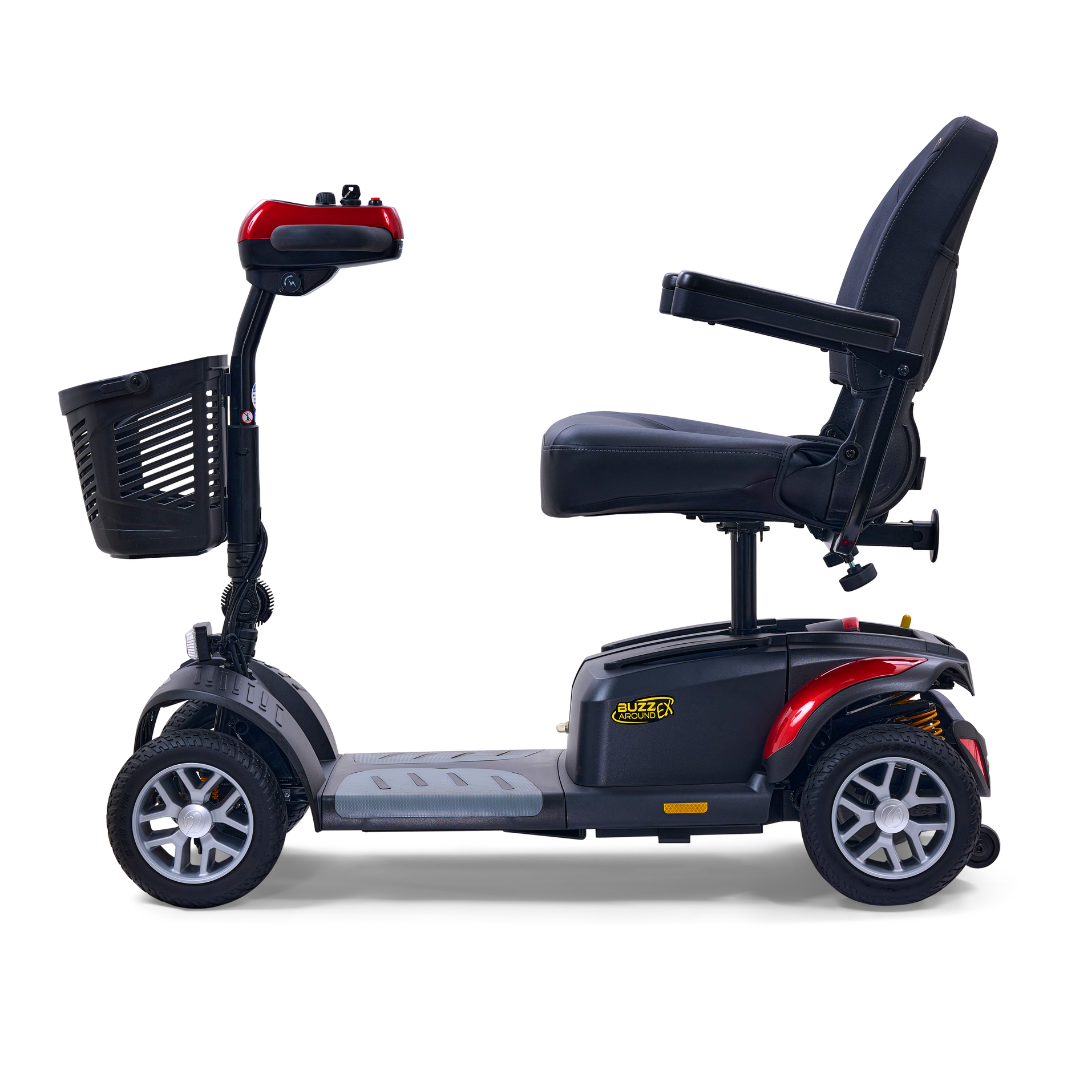 Golden Tech GB148D BuzzAround EX Extreme 4-Wheel Heavy Duty Long Range Travel Scooter - primehubstore.shop Scooters