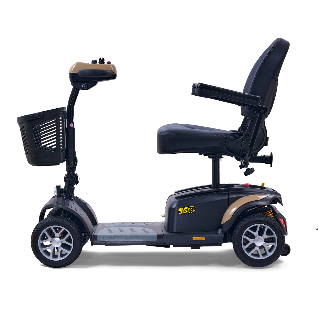 Golden Tech GB148D BuzzAround EX Extreme 4-Wheel Heavy Duty Long Range Travel Scooter