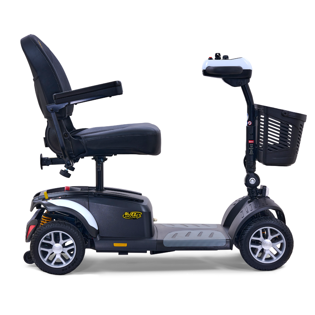 Golden Tech GB148D BuzzAround EX Extreme 4-Wheel Heavy Duty Long Range Travel Scooter - primehubstore.shop Scooters