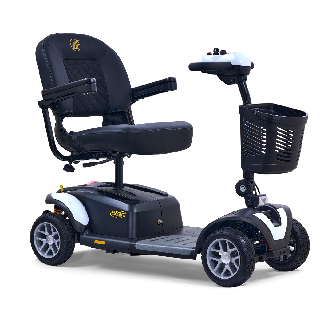 Golden Tech GB148D BuzzAround EX Extreme 4-Wheel Heavy Duty Long Range Travel Scooter - primehubstore.shop Scooters
