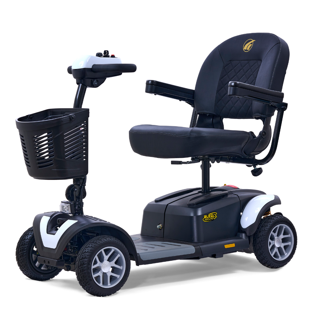 Golden Tech GB148D BuzzAround EX Extreme 4-Wheel Heavy Duty Long Range Travel Scooter - primehubstore.shop Scooters