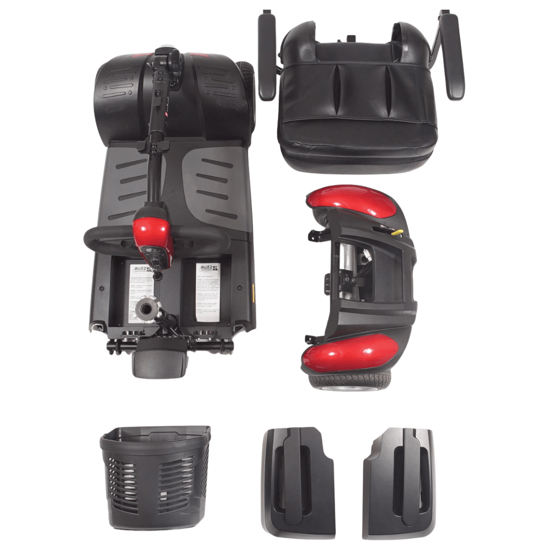 Golden Tech GB148D BuzzAround EX Extreme 4-Wheel Heavy Duty Long Range Travel Scooter