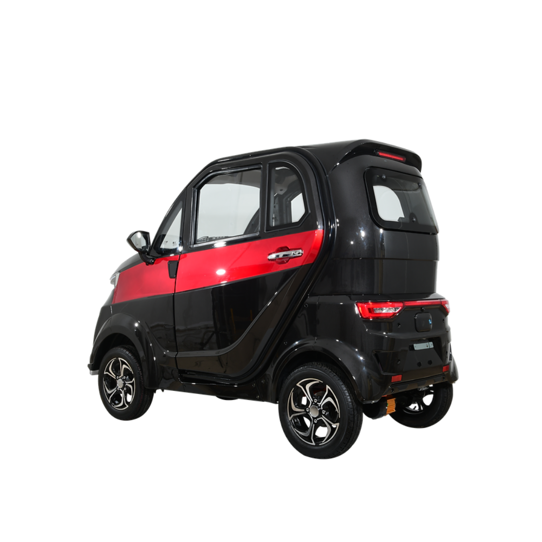 Green Transporter Q Express Fully Enclosed Mobility Scooter - primehubstore.shop Mobility Scooters